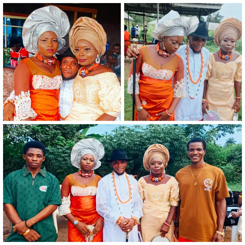 Delta Man Stuns Community, Marries Two Wives in Same Day Ceremony!