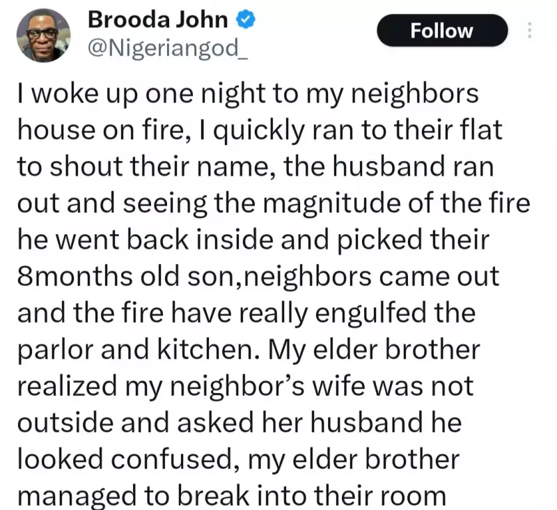 Naija Man's Marriage Crash! How Neighbour Fire Expose Wife Secret Plan Wey Shock Everybody