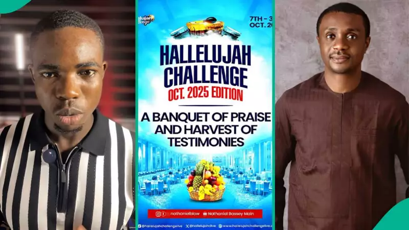 Netizen's Viral Observation: Nathaniel Bassey's Body Language During Hallelujah Challenge Sparks Reactions