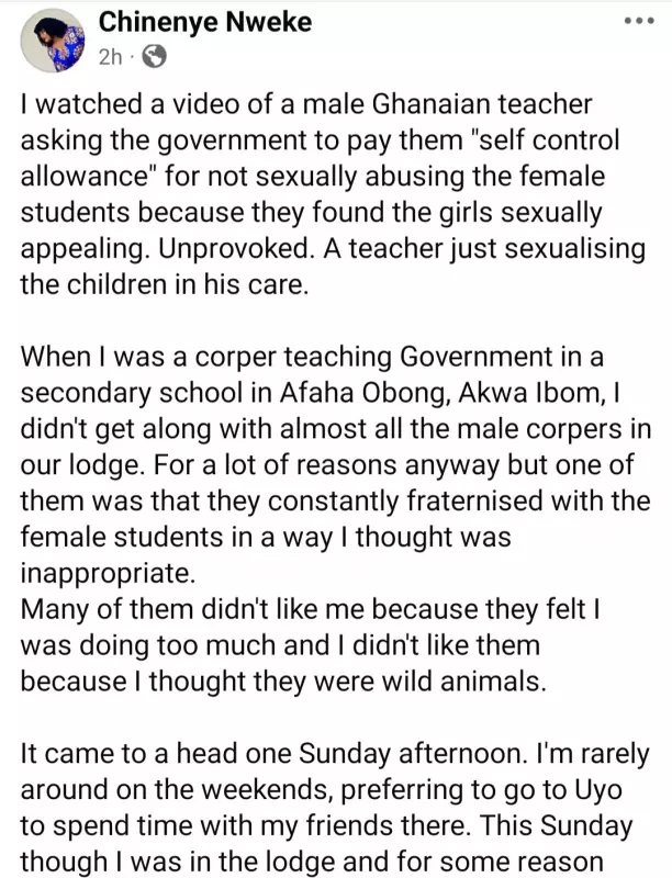 NYSC Member's Viral Observation: The Shocking Gender Disparity That Changed Her Perspective