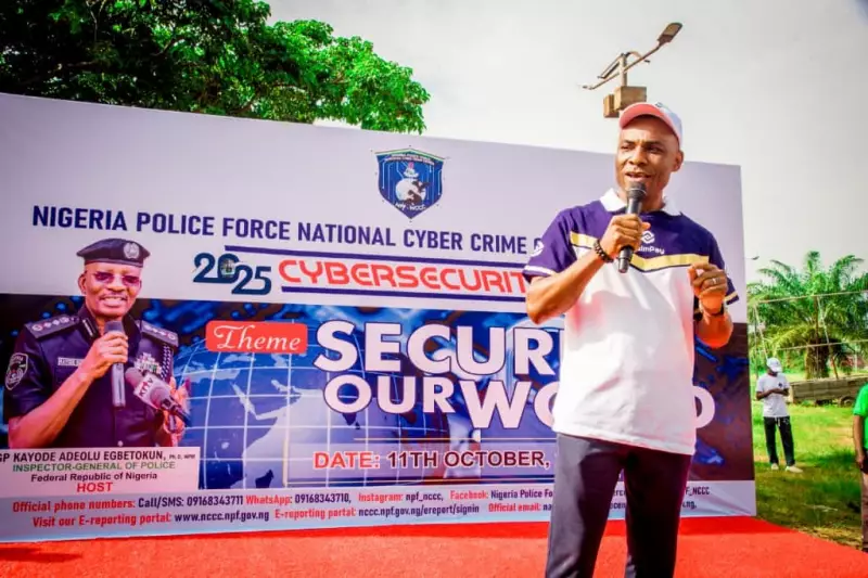 Tech Giant Backs Nigeria Police in Major Cybersecurity Awareness Walk