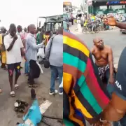 BREAKING: Multiple Injuries as Two BRT Buses Collide in Lagos - Shocking Video Emerges