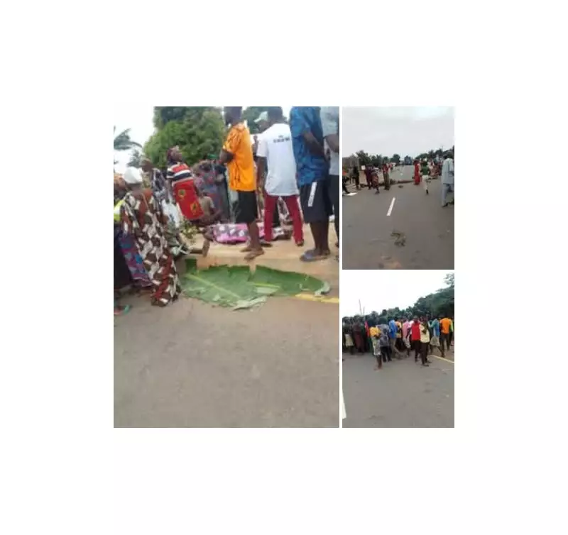 Angry Youths Block Lafia-Makurdi Highway After Gunmen Kill 2, Abduct Elderly Man