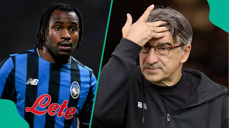 Atalanta Coach Reacts to Lookman Clash as Super Eagles Star Deletes Club Posts