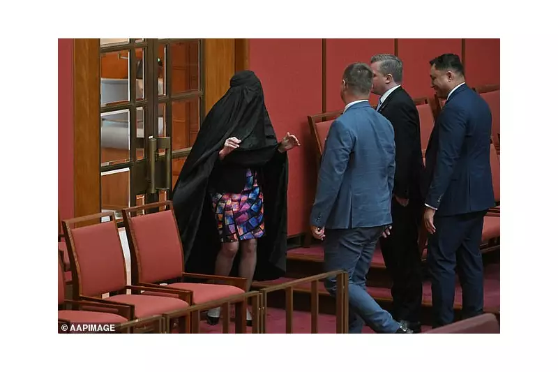 Australian Senator Sparks Chaos Wearing Burqa to Push Ban