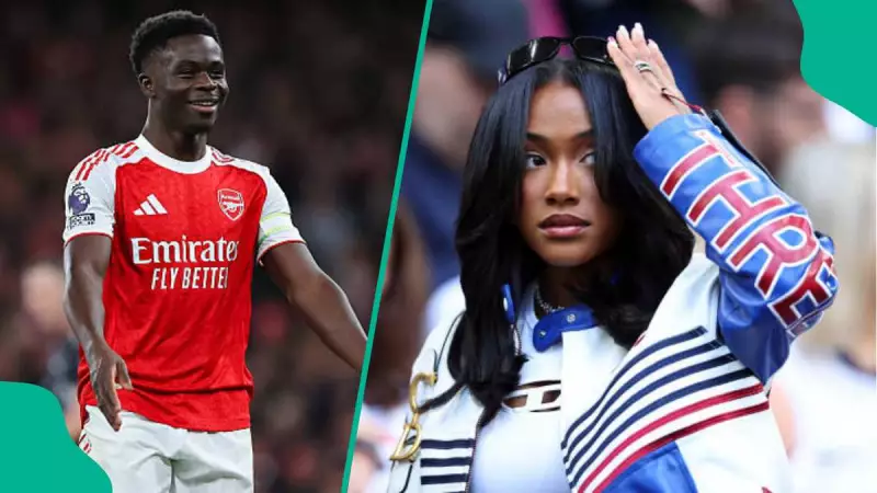 Bukayo Saka Proposes to Nigerian Girlfriend Tolami Benson in London