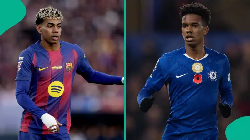 Chelsea vs Barcelona: Teen Stars Estevao & Yamal Stats Compared