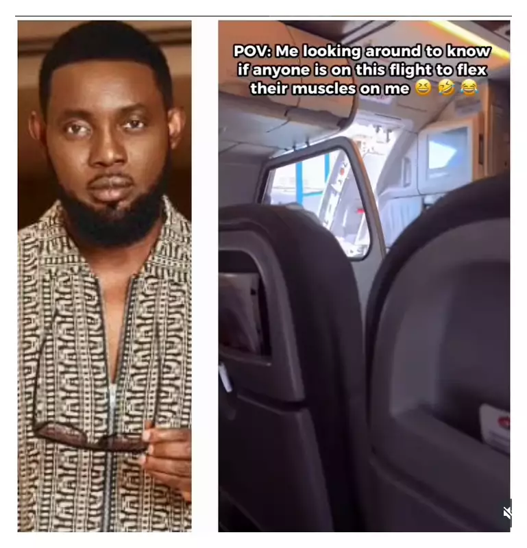 Comedian AY Mocks VDM & Mr Jollof's Plane Fight in Viral Video