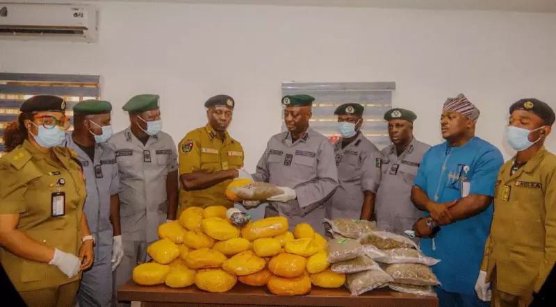 Customs Seizes 166 Wraps of Cannabis and Canadian Loud in Owerri