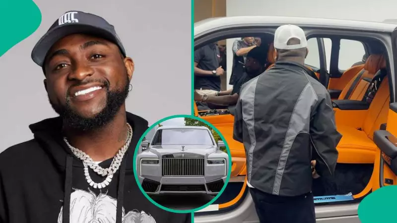 Davido Celebrates Grammy Nomination with ₦1.08bn Rolls Royce Purchase
