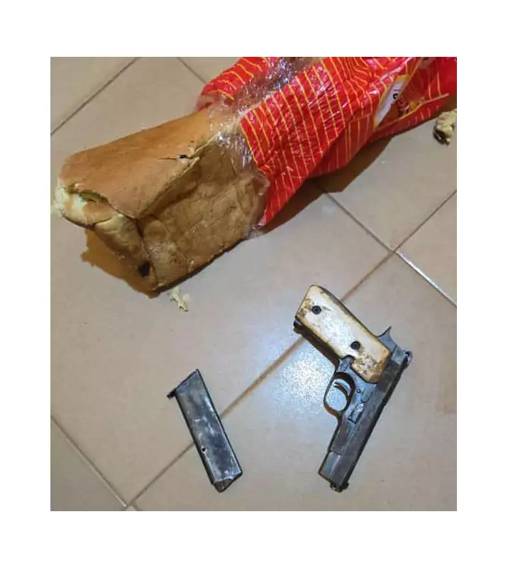 Delta Police Arrest Suspect with Pistol Hidden in Bread Loaf