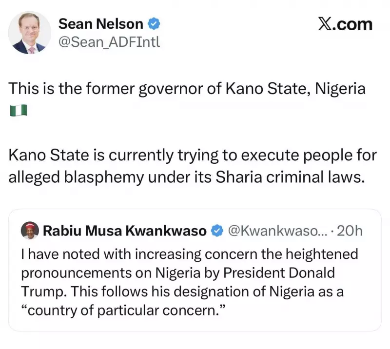 Former Kano Governor Under Fire as US Lawyer Condemns Sharia Blasphemy Executions