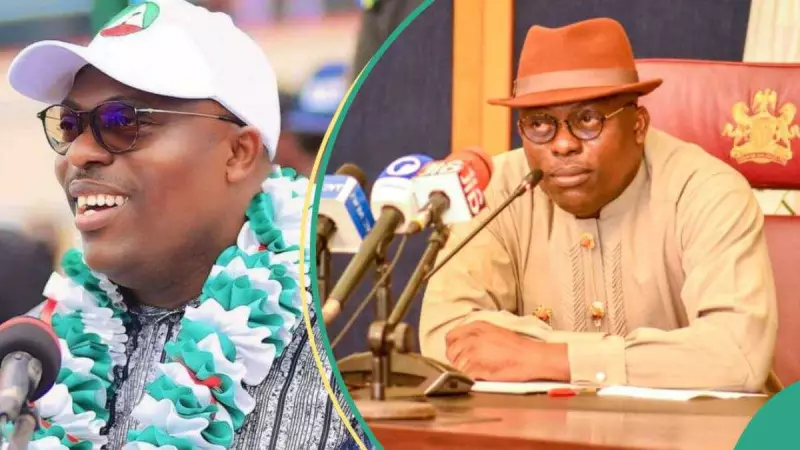 Fubara Declares 'Movement' Over PDP in Rivers After Wike's Expulsion