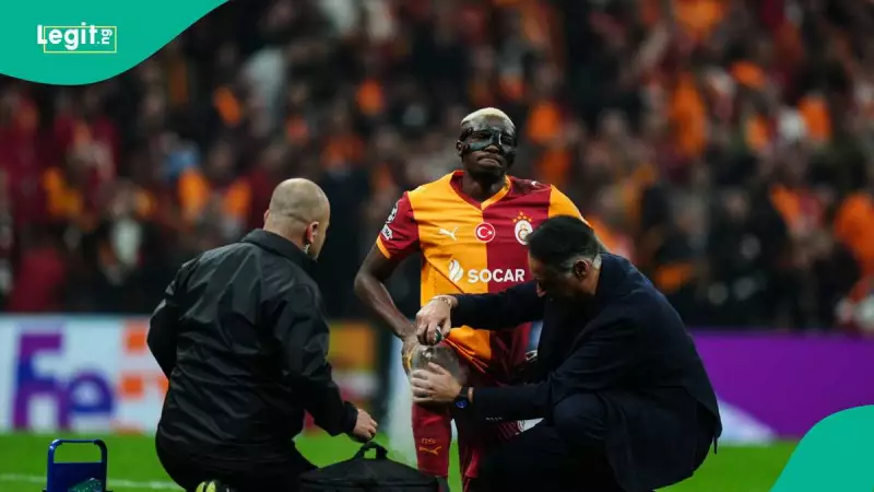 Galatasaray Confirms Victor Osimhen's Injury After Nigeria's World Cup Heartbreak