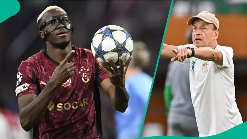 Gernot Rohr Predicts 30 Goals for Victor Osimhen This Season