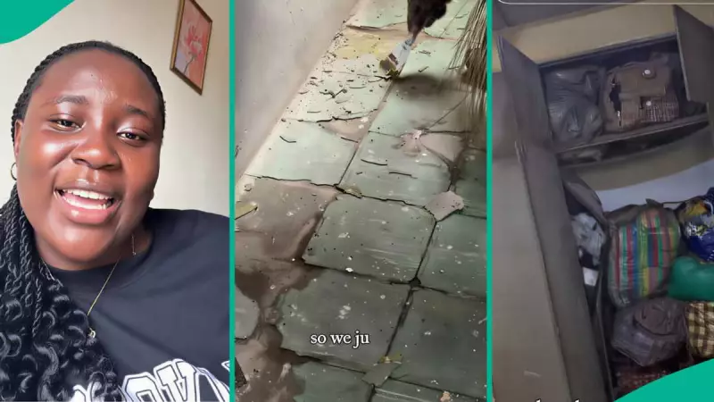 Heartwarming Gesture: Nigerian Lady Transforms Grandma's Room in Emotional Makeover