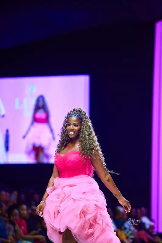 Hilda Baci Stuns on Lagos Fashion Week Runway: Guinness Record Holder Shows Off Modeling Skills