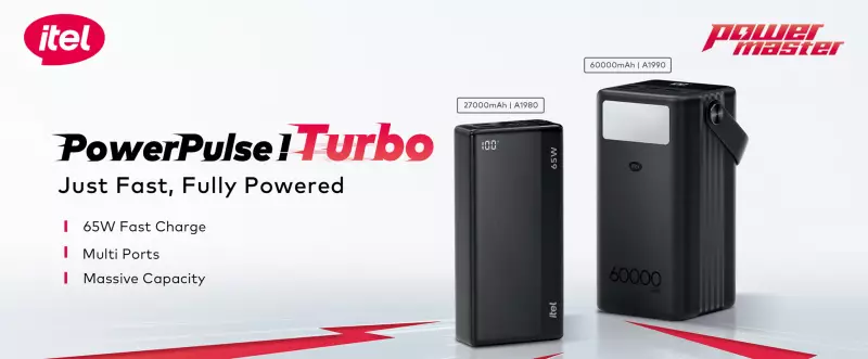 itel Launches PowerPulse I Turbo Series: 65W Fast Charging Power Banks