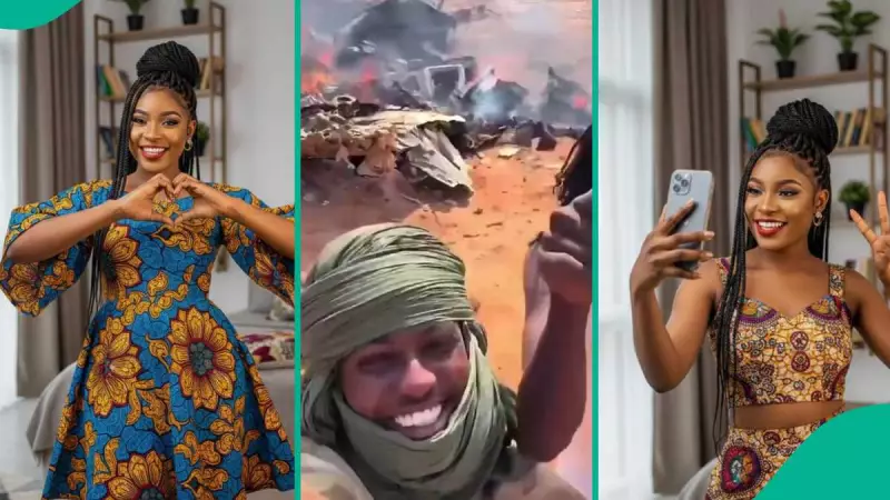 Lagos TikToker's Terrorist Dare Sparks Panic: Armed Group Responds