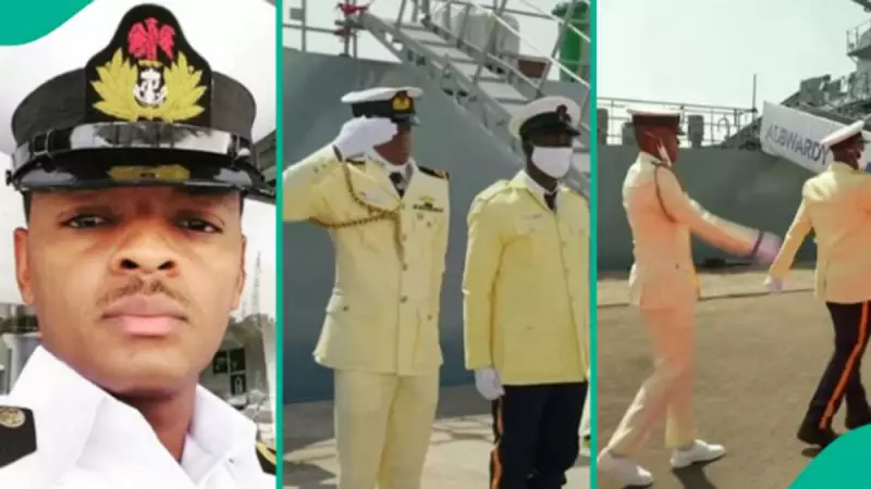 Lt Yerima's Dubai Navy Ceremony Clip Resurfaces After Wike Confrontation