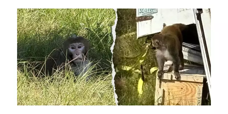 Mama Bear Mode Activated! Nigerian Mother Shoots Escaped Monkey to Protect Her Children