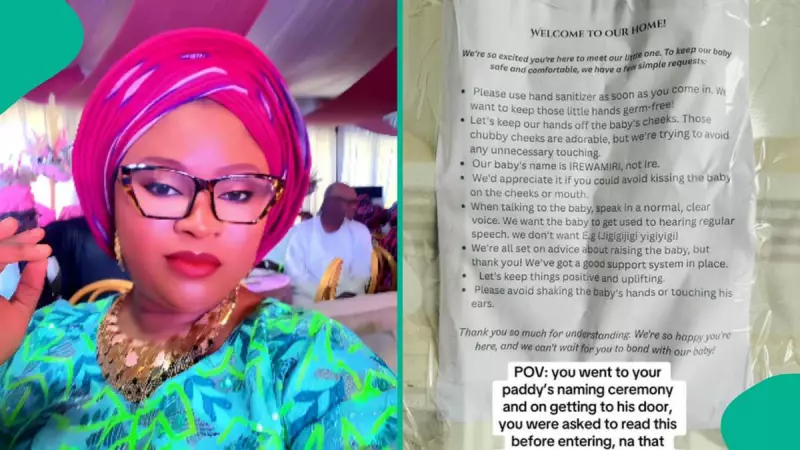 Naming Ceremony Rules Go Viral: Parents Set Strict Baby Safety Guidelines