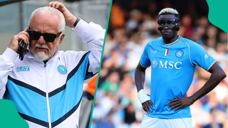 Napoli President Faces Trial Over Victor Osimhen Transfer Fraud