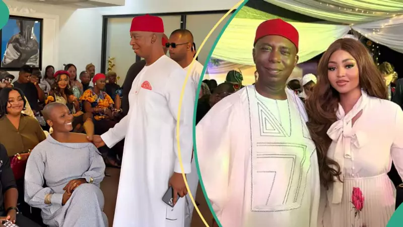 Ned Nwoko Trends After Asking Young Lady 'How Old Are You?' at Youth Hangout