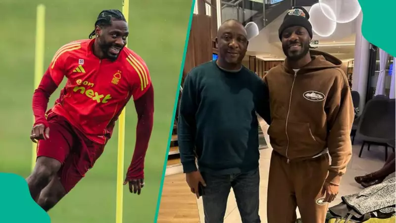 NFF President Visits Ola Aina in London to Check Injury Recovery