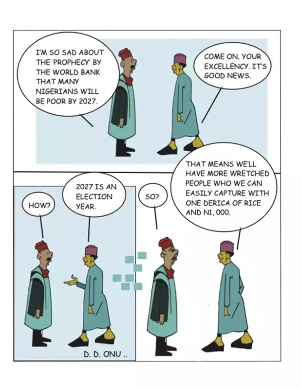 Nigerian Editorial Cartoon 490: Powerful Social Commentary