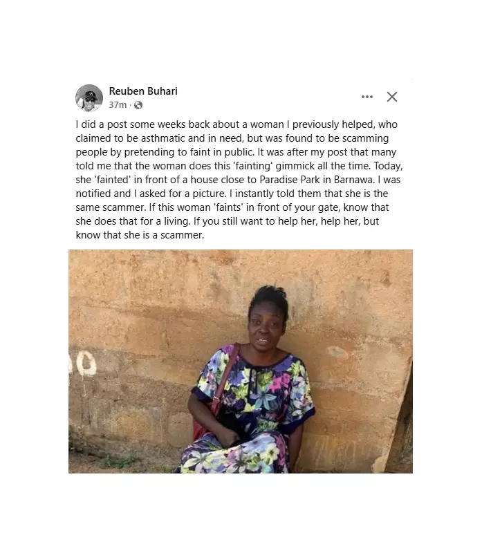 Nigerian Journalist Exposes Woman's Asthma Scam in Barnawa