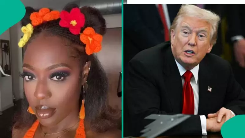 Nigerian Lady Tells Trump: Fix America's 4 Major Problems First