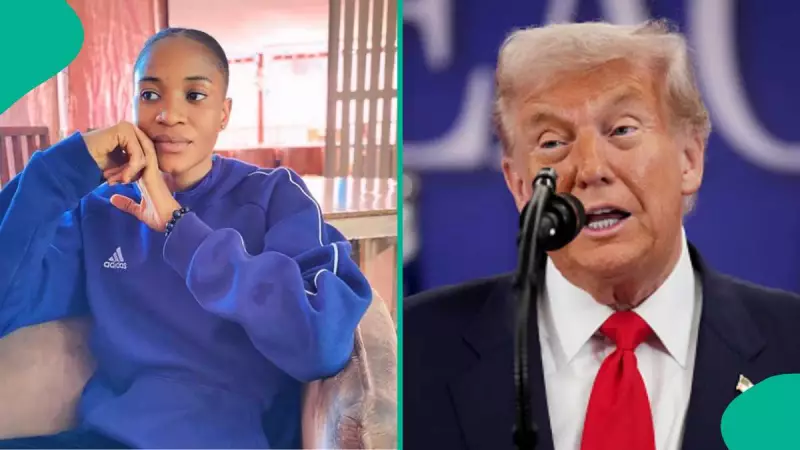 Nigerian Lady's Viral Plea to Donald Trump: Send Military to Rescue Nigeria from Insecurity Crisis