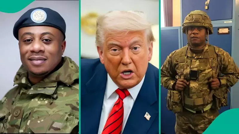 Nigerian Soldier in UK Military Vows to Quit Over Trump's Invasion Threat