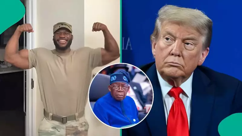 Nigerian Soldier's Shocking Video: Online Threats Against Trump and Tinubu Spark Security Concerns