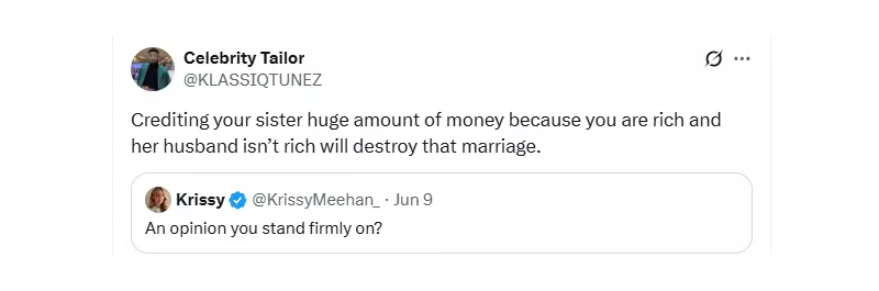 Nigerian Tailor: Giving Sister Huge Money Destroys Her Marriage