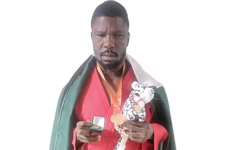 Nigeria's Ajibade Wins Historic Bronze in World Blind Sambo