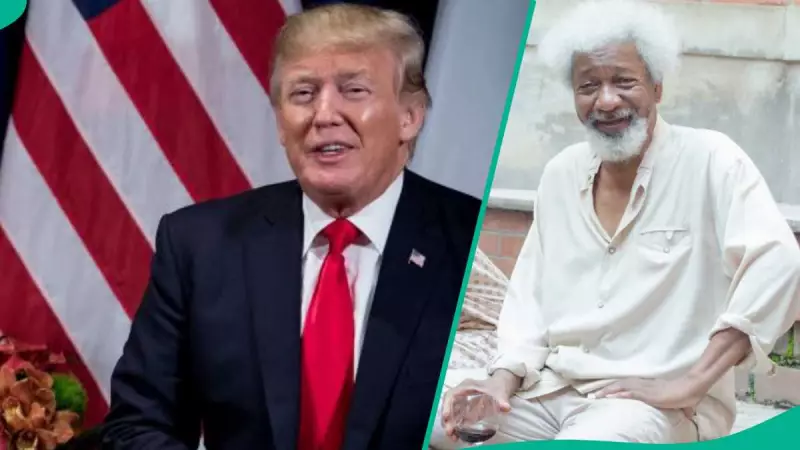 Nobel Laureate Wole Soyinka Blasts Trump Over Visa Ban Threat and Invasion Comments