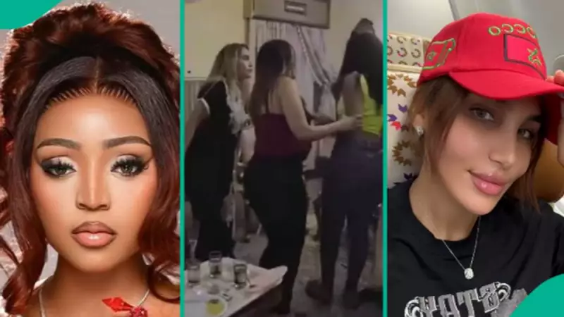 Old Video of Regina Daniels and Co-Wife Laila's Tense Moment Resurfaces