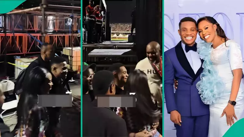 Pastor Jerry Eze's Romantic Backstage Moment With Wife Goes Viral