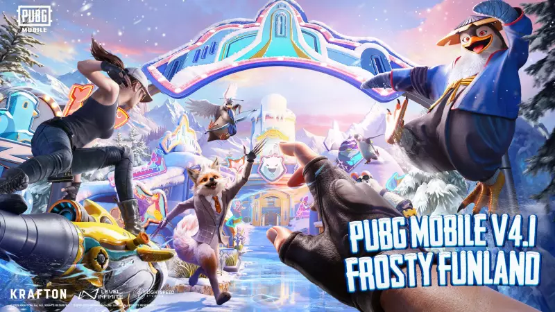 PUBG MOBILE 4.1 Update: Frosty Funland & Penguin Conservation