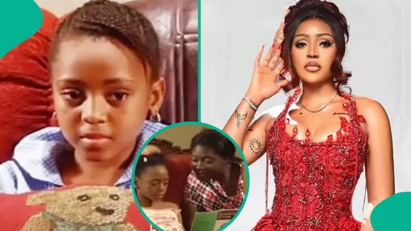 Regina Daniels' Childhood Movie Clip With Mercy Johnson Resurfaces