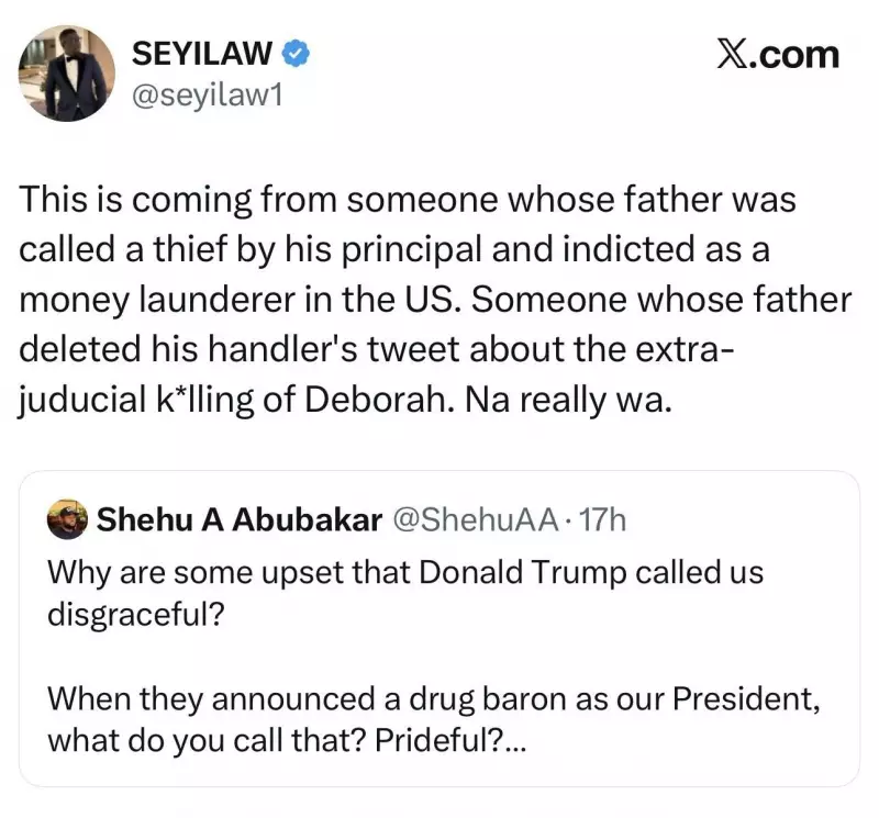 Seyi Law Fires Back: Defends Tinubu Against 'Drug Baron' Claims, Shares Personal Father Story