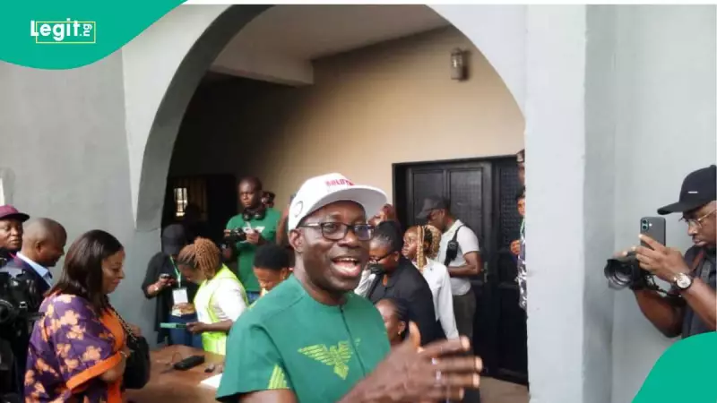 Soludo Votes in Anambra Election, Reports Smooth Process Amid Vote-Buying Claims