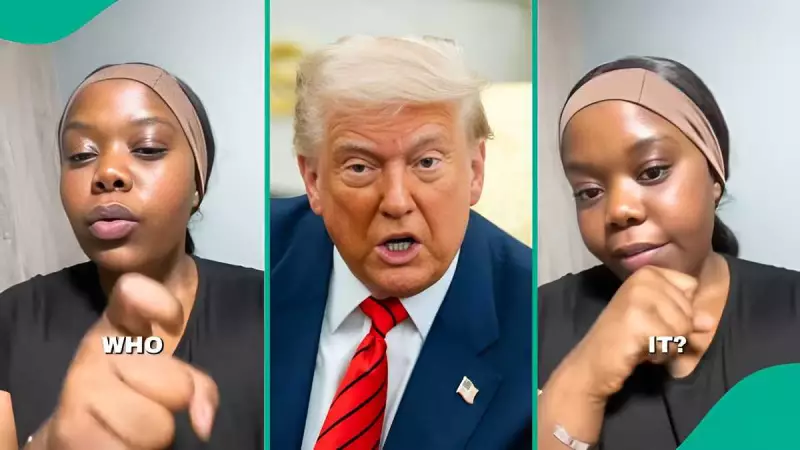 South African Woman Questions Trump's Motives in Nigeria Oil Claims