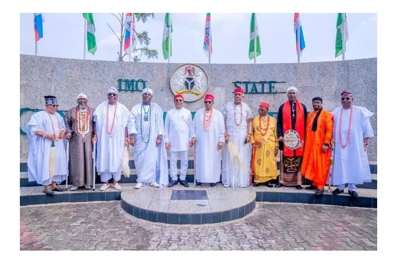 Southern Monarchs Unite: Governor Uzodimma Appointed Regional Coordinator in Landmark Move