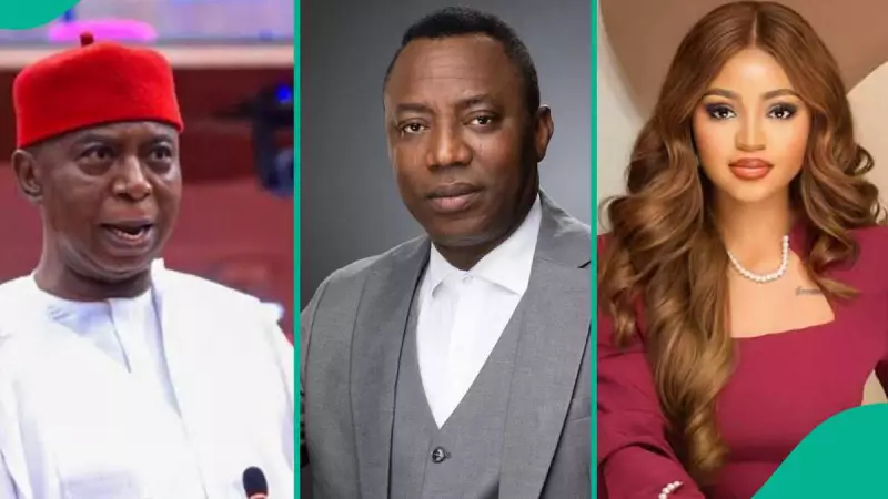 Sowore Exposes Ned Nwoko's Alleged Plan to Leak Regina Daniels' Private Videos