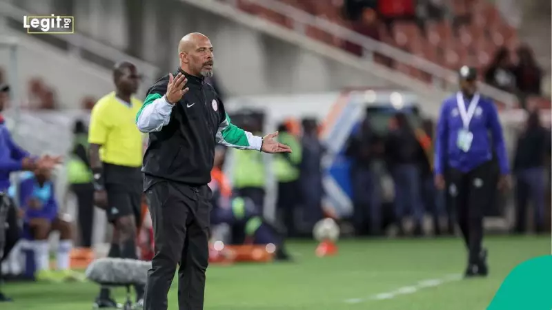 Super Eagles Coach Eric Chelle's Heated Outburst Against DRC Staff in WC Playoff