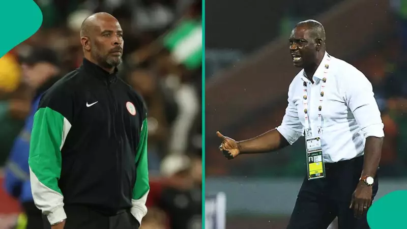Super Eagles Legend Eguavoen Makes Strong Plea: Stop Distracting Coach Eric Chelle Ahead of World Cup Playoffs!