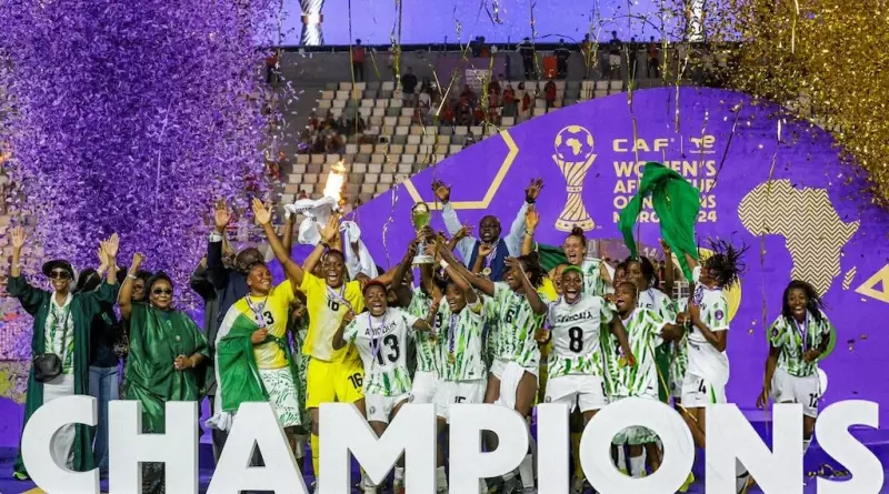 Super Falcons Make History: CAF Women's Team of the Year 2025